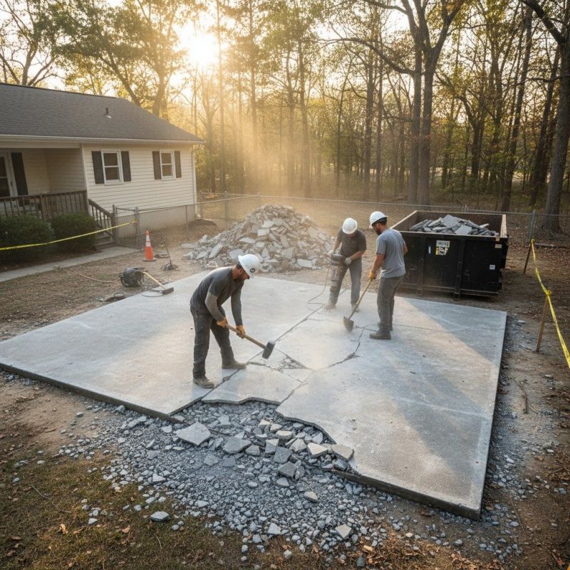 Concrete Pathway Removal in Sacramento, CA
