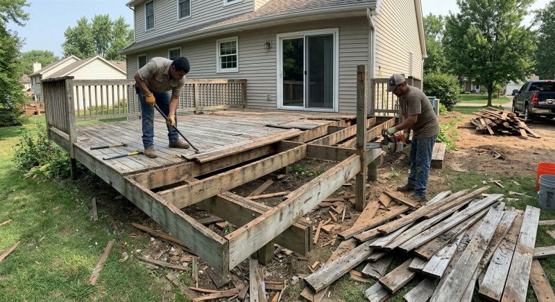 Decking Removal Service